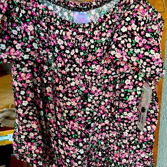 No Boundaries 2 Piece Ruffle Crop Top & Maxi Skirt Set Juniors size L (11-13)! - Picture 12 of 13